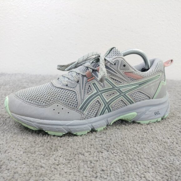Asics Gel-Venture 8 Womens Size 6 Running Shoes Low Top Sneakers Gray 1012B - Picture 4 of 11